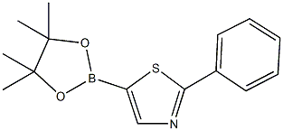 2-phenyl-5-(4,4,5,5-tetraMethyl-1,3,2-dioxaborolan-2-yl)-Thiazole CAS#: 1225053-32-6