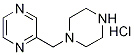 2-(piperazin-1-ylMethyl)pyrazine hydrochloride, 98+% C9H15ClN4, Molecular Weight 214.70 CAS#: 1185320-09-5