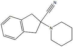 2-(piperidin-1-yl)-2,3-dihydro-1H-indene-2-carbonitrile CAS#: 1157984-70-7