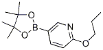 2-propoxy-5-(4,4,5,5-tetramethyl-1,3,2-dioxaborolan-2-yl)pyridine CAS#: 1257553-85-7