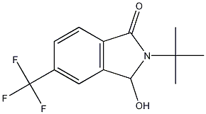 2-t-Butyl-3-hydroxy-5-(trifluoromethyl)isoindolin-1-one CAS#: 1242336-73-7