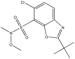 2-t-Butyl-6-chlorobenzoxazole-7-(N-Methyl-N-Methoxy)sulfonaMide CAS#: 1206896-20-9