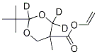 2-tert-Butyl-5-methyl-1,3-dioxane-5-carboxylic Acid Vinyl Ester-d3 CAS#: 1189464-68-3