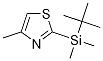 2-(tert-ButyldiMethylsilyl)-4-Methylthiazole CAS#: 1245782-58-4
