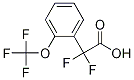 2,2-Difluoro-2-(2-(trifluoromethoxy)phenyl)acetic acid CAS#: 1133116-03-6