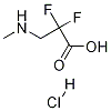 2,2-Difluoro-3-(MethylaMino)propanoic Acid Hydrochloride CAS#: 1346597-54-3
