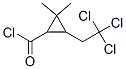 2,2-Dimethyl-3-(2,2,2-trichloroethyl)cyclopropanecarbonyl chloride CAS#: 70895-37-3