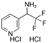 (2,2,2-TRIFLUORO-1-PYRIDIN-3-YLETHYL)AMINE 2HCL CAS#: 1159825-86-1