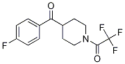 2,2,2-Trifluoro-1-(4-(4-fluorobenzoyl)piperidin-1-yl)ethanone CAS#: 1159982-32-7