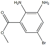 2,3-DiaMino-5-broMobenzoic acid Methyl ester CAS#: 1248541-63-0