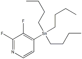 2,3-Difluoro-4-(tributylstannyl)pyridine CAS#: 1204580-71-1