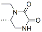 2,3-Piperazinedione,1-ethyl-6-methyl-,(6S)-(9CI) CAS#: 71754-91-1