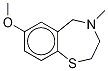 2,3,4,5-Tetrahydro-7-methoxy-4-(methyl-d3)- CAS#: 1167435-22-4