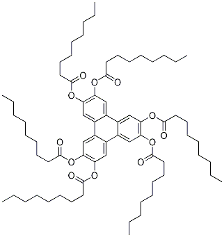 2,3,6,7,10,11-Hexakis[nonanoyloxy]triphenylen CAS#: 70351-95-0