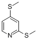 2,4-BIS(METHYLTHIO)PYRIDINE CAS#: 71506-85-9