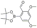 2,4-DiMethoxy-6-(4,4,5,5-tetraMethyl-1,3,2-dioxaborolan-2-yl)benzaldehyde CAS#: 1265360-45-9