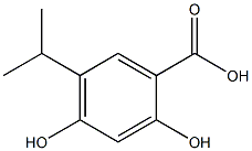 2,4-Dihydroxy-5-isopropylbenzoic acid CAS#: 1184181-48-3