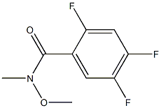 2,4,5-Trifluoro-N-Methoxy-N-MethylbenzaMide CAS#: 1189175-49-2