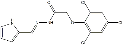 (2,4,6-Trichloro-phenoxy)-acetic acid (1H-pyrrol-2-ylmethylene)-hydrazide CAS#: 1378872-36-6