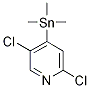 2,5-Dichloro-4-(trimethylstannyl)pyridine CAS#: 1201787-84-9