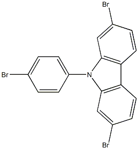 2,7-dibromo-9-(4-bromophenyl)-9H-Carbazole CAS#: 1313900-20-7