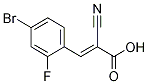 (2E)-3-(4-BroMo-2-fluorophenyl)-2-cyanoprop-2-enoic acid CAS#: 1099670-06-0