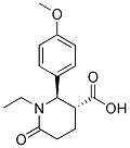 (2R,3R)-1-ETHYL-2-(4-METHOXY-PHENYL)-6-OXO-PIPERIDINE-3-CARBOXYLIC ACID CAS#: 1212189-30-4
