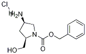 (2R,4R)-1-CBZ-2-hydroxyMethyl-4-aMino Pyrrolidine-HCl CAS#: 1217734-12-7