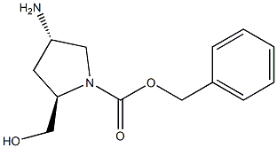 (2R,4S)-benzyl 4-amino-2-(hydroxymethyl)pyrrolidine-1-carboxylate CAS#: 1279200-14-4