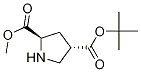 (2R,4S)-methyl 4-(tert-butoxycarbonyl)pyrrolidine-2-carboxylate CAS#: 1253792-86-7