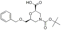 (2R,6S)-6-(benzyloxyMethyl)-4-(tert-butoxycarbonyl)Morpholine-2-carboxylic acid CAS#: 1093085-91-6
