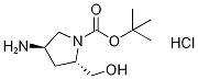 (2S,4R)-1-Boc-2-Hydroxymethyl-4-aminopyrrolidine hydrochloride CAS#: 1279038-32-2