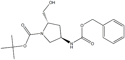 (2S,4R)-4-BenzyloxycarbonylaMino-2-hydroxyMethyl-pyrrolidine-1-carboxylic acid tert-butyl ester CAS#: 1194057-63-0