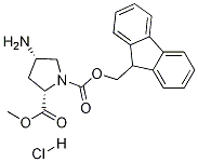 (2S,4S)-1-FMoc-4-aMino Pyrrolidine-2-carboxylic acid Methylester-HCl CAS#: 1217457-62-9
