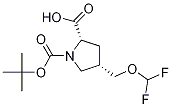 (2S,4S)-1-(tert-butoxycarbonyl)-4-((difluoroMethoxy)Methyl)pyrrolidine-2-carboxylic acid CAS#: 1378389-61-7