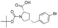 (2S,4S)-4-(4-BROMO-BENZYL)-PYRROLIDINE-1,2-DICARBOXYLIC ACID 1-TERT-BUTYL ESTER CAS#: 1217654-48-2