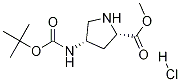 (2S,4S)-4-BOC-aMino Pyrrolidine-2-carboxylic acid Methylester-HCl CAS#: 1217779-15-1