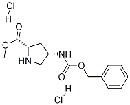 (2S,4S)-4-CBZ-aMino Pyrrolidine-2-carboxylic acid Methylester-2HCl CAS#: 1217654-88-0