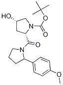 (2S,4S)-tert-butyl 4-hydroxy-2-(2-(4-methoxyphenyl)pyrrolidine-1-carbonyl)pyrrolidine-1-carboxylate CAS#: 1246639-53-1