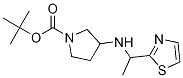 3-(1-Thiazol-2-yl-ethylaMino)-pyrrolidine-1-carboxylic acid tert-butyl ester CAS#: 1353965-31-7