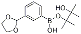 3-(1,3-Dioxolan-2-yl)phenylboronic acid pinacol ester CAS#: 1257648-34-2