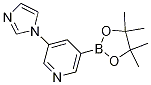 3-(1H-imidazol-1-yl)-5-(4,4,5,5-tetramethyl-1,3,2-dioxaborolan-2-yl)pyridine CAS#: 1201644-45-2