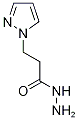 3-(1H-pyrazol-1-yl)propanohydrazide(SALTDATA: FREE) CAS#: 1177300-40-1