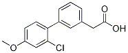 3-(2-Chloro-4-methoxyphenyl)phenylacetic acid CAS#: 1345472-32-3