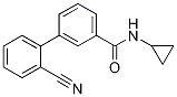 3-(2-Cyanophenyl)-N-cyclopropylbenzaMide CAS#: 1373233-33-0