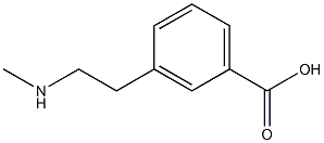 3-(2-(MethylaMino)ethyl)benzoic acid CAS#: 1199774-30-5