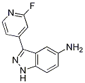 3-(2-fluoropyridin-4-yl)-1H-indazol-5-amine CAS#: 1148142-15-7