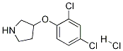3-(2,4-DICHLOROPHENOXY)PYRROLIDINE HYDROCHLORIDE CAS#: 1185298-23-0