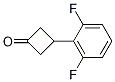 3-(2,6-difluorophenyl)cyclobutan-1-one CAS#: 1080636-34-5