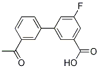 3-(3-Acetylphenyl)-5-fluorobenzoic acid CAS#: 1261996-91-1